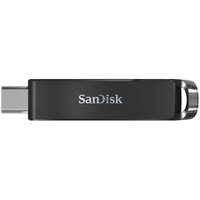 SanDisk Ultra USB Type-C Flash Drive, CZ460 32GB, USB Type C 3.1, Black, Super-thin Retractable, 5Y