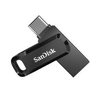 SanDisk 512GB Ultra Dual Drive Go 2-in-1 USB-C & USB-A Flash Drive Memory Stick 150MB/s USB3.1 Type-C Swivel for Android Smartphones Tablets Macs PCs