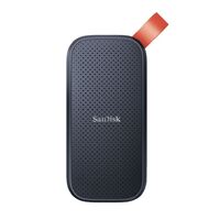 SanDisk Portable SSD SDSSDE30 480GB USB 3.2 Gen 2 Type C to A cable Read speed up to 520MB/s 2m drop protection 3-year warranty