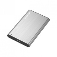 Simplecom SE211 Aluminium Slim 2.5'' SATA to USB 3.0 HDD Enclosure Silver(LS)