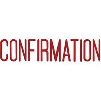 Stamp Shiny Confirmation SEN1212