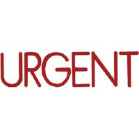 Stamp Shiny Urgent Red SEN1642