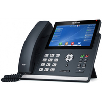 YEALINK (SIP-T48U) GIGABIT IP PHONE WITH HANDSET, 7" LCD SCREEN