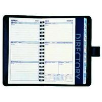 Organiser Debden Dayplanner Slimline Black SL2599