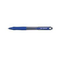 Pen Uniball Laknock Retractable Broad 1.4mm SN100 Blue Box 12