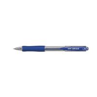 Pen Uniball Laknock Retractable Fine 0.7mm SN100 Blue Box 12 