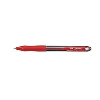 Pen Uniball Laknock Retractable Medium 1.0mm SN100 Red Box 12