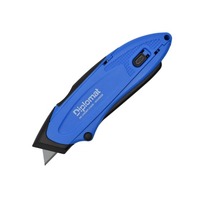 Knife Cutter Diplomat Squeeze Dual Action Auto Retracting Safety