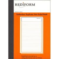 Carbonless Book Rediform Duplicate SRB203 2 Part Pack 5