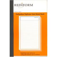 Notebook Rediform Triplicate SRB303 Feint Carbonless Pack 5