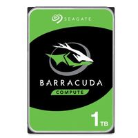 SEAGATE BARRACUDA DESKTOP INTERNAL 3.5" SATA DRIVE, 1TB, 6GB/S, 7200RPM, 2YR WTY