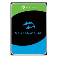 SEAGATE SKYHAWK AI SURVEILLANCE 12TB, 3.5" SATA HARD DRIVE, 3YR WTY