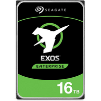 SEAGATE EXOS ENTERPRISE 512E/4KN INTERNAL 3.5" SATA DRIVE, 16TB, 6GB/S, 7200RPM, 5YR WTY