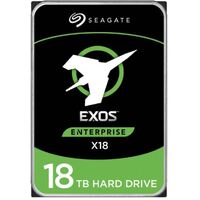 SEAGATE EXOS ENTERPRISE 512E/4KN INTERNAL 3.5" SATA DRIVE, 18TB, 6GB/S, 7200RPM, 5YR WTY
