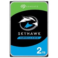 SEAGATE SKYHAWK SURVEILLANCE INTERNAL 3.5" SATA DRIVE, 2TB, 6GB/S, 5900RPM, 3YR WTY