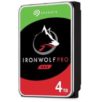 SEAGATE IRONWOLF NAS PRO INTERNAL 3.5" SATA DRIVE, 4TB , 6GB/S, 7200RPM, 5YR WTY