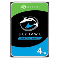 SEAGATE SKYHAWK SURVEILLANCE INTERNAL 3.5" SATA DRIVE, 4TB, 6GB/S, 5900RPM, 3YR WTY