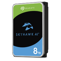 SEAGATE SKYHAWK SURVEILLANCE AI INTERNAL 3.5" SATA DRIVE, 8TB, 6GB/S, 7200RPM, 3YR WTY