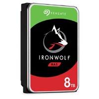 SEAGATE IRONWOLF NAS INTERNAL 3.5" SATA DRIVE, 8TB, 6GB/S, 7200RPM, 3YR WTY