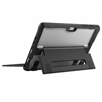 STM DUX SHELL (SURFACE GO, 2, 3, 4) - BLACK FITTED CASE