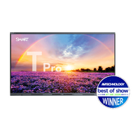 SMART TECH (T086-P-5A) 86" 4K QLED INTERACTIVE DISPLAY,NO EMBEDDED OS,5YR ASSURE WARRANTY