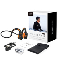 OPENEAR Wave Wireless Waterproof Bone Conduction Headphones with 16GB designed for Sports