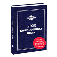 Zions Table Bookings Diary 2025 TBD A4 2 Pages To A Day Australian Made 