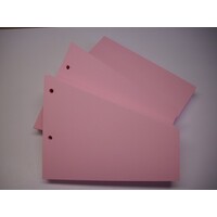 Tri Cut Panels Pink/ Salmon Pack 100