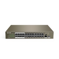 26-PORT FE SWITCH WITH 24-PORT POE