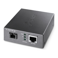 TP-LINK MEDIA CONVERTER, 10/100 RJ45MBPS WDM, 1310NM TX, 1550NM RX, 3YR WTY