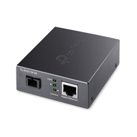 TP-LINK MEDIA CONVERTER, GIGABIT WDM, RJ45, 1310NM TX, 1550NM RX, 3YR WTY