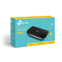 TP-LINK 8-PORT UNMANAGED GIGABIT SWITCH, PLASTIC CASE, 3YR