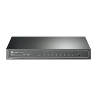 TP-LINK 8-PORT MANAGED GIGABIT SWITCH, GbE(8), 5YR WTY