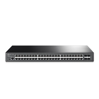 TP-LINK 48-PORT MANAGED GIGABIT L2 SWITCH, GbE(48), SFP(4), 5YR WTY