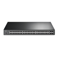 TP-LINK 52-PORT MANAGED GIGABIT L2+ SWITCH, POE+(48), SFP(4), 5YR WTY