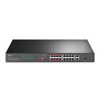 TP-LINK 16-PORT UNMANAGED SWITCH, POE+(16), SFP(1), 5YR