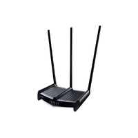 TP-LINK HIGH POWER WIRELESS N ROUTER, 450MBPS, LAN (4), ANT (3), 3YR