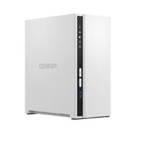 QNAP 2-BAY NAS (NO DISK), ARM QC 2.0GHz, 2GB, GbE(2), USB(3), TWR, 2YR WTY