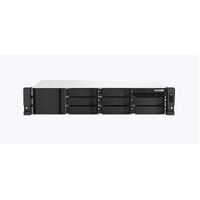 QNAP 8-BAY NAS (NO DISK) AMD QC 2.2GHz, 4GB, 2.5GbE (2), PCIe, RPSU, 2U, 3YR WTY