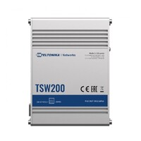 Teltonika TSW200 - Industrial Unmanaged PoE+ Switch - Does not include Power Supply NHT-PR320AUA