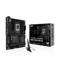 ASUS TUF GAMING B660-PLUS WIFI D4 Intel LGA 1700 ATX Motherboard PCIe 5.0, 3xPCIe 4.0 M.2, Intel 2.5Gb Ethernet, Dp HDMI, USB-C, Aura Sync
