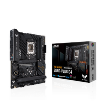 ASUS TUF GAMING Z690-PLUS D4 Intel LGA 1700 ATX Motherboard DDR4 PCIe5.0, 4xM.2, Intel 2.5 Gb Ethernet, HDMI DP USB-C SATA 6 Thunderbolt 4, RGB