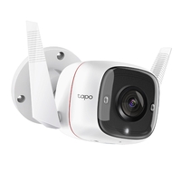 TP-Link Tapo C310 Outdoor Security Wi-Fi Camera, H.264, 1296P, 2-Way Audio, Night Vision, Motion Detect, Voice Control, Weatherproof, 2 Years Warranty