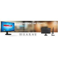 AOC 27' IPS 5ms, 4K 3840 x 2160, DP 1.2, HDMI 2,2, Flicker Free, 3 Sided Frameless, Multi-Screen, Low Blue Mode Business Monitor. (LS)