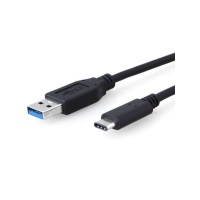 8Ware USB 3.1 Cable 1m Type-C to A Male to Male Black 10Gbps