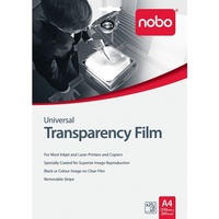 OHP Film Nobo Universal Inkjet Laser UF0025 Pack of 25