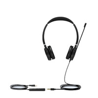 Yealink UH36 Mono Wideband Noise Cancelling Headset - USB-C / 3.5mm Connections, Designed for UC