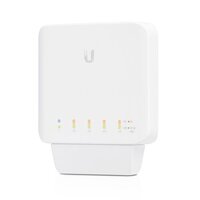 UBIQUITI UNIFI SWITCH FLEX, 5 (4 PoE+; 1 PoE++), 46W, COMPACT, WALL/POLE