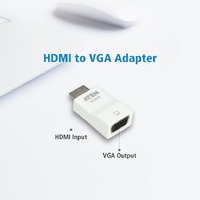 ATEN HDMI(M) TO VGA(F) ADAPTER, NON-POWERED, SLIM DESIGN NO WTY