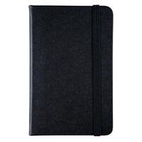 Notebook Journal A5 with Elastic Band Debden Vauxhall Black VJPU99